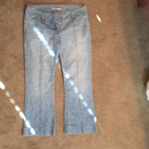 Level wide leg jeans